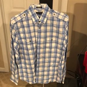 express modern fit button down